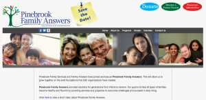 Website Portfolio - Pinebrook Family Answers